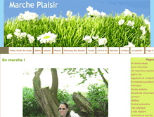 Tablet Screenshot of marcheplaisir.com